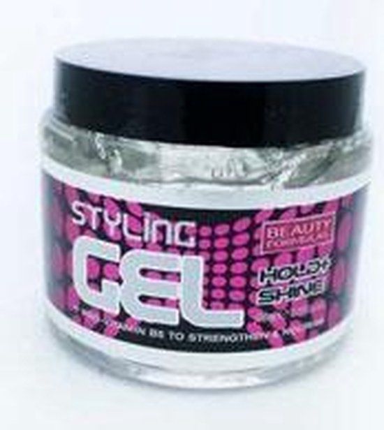 Beauty Formulas Hold & Shine Styling Gel - 500 ml
