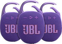 JBL Clip 5 - Paars - 3 stuks