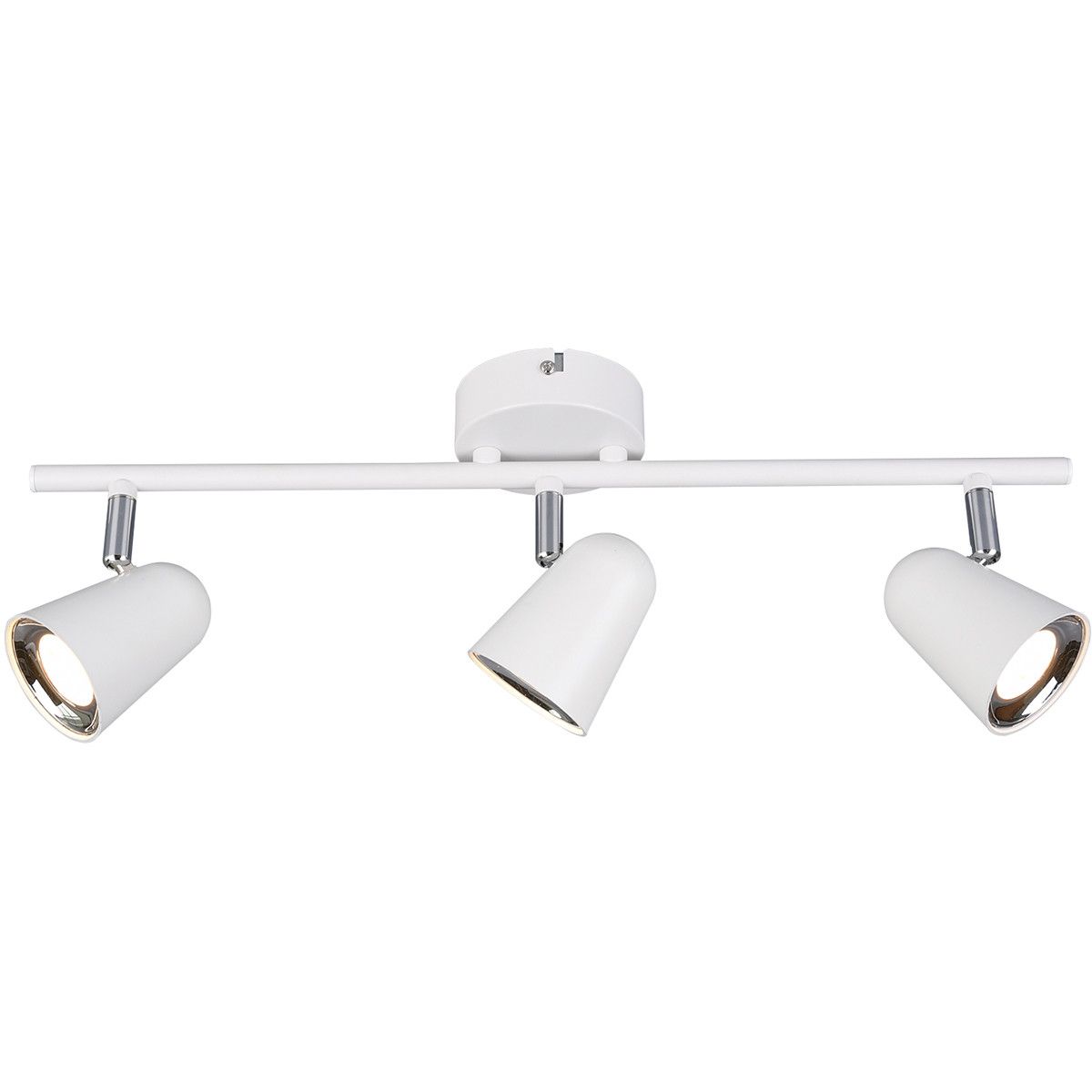 BES LED Trion Toluno LED Plafondspot - 9W - 3000K Warm Wit - 3-lichts - Rechthoek - Wit