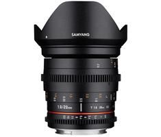 Samyang 20mm T1.9 ED AS UMC VDSLR Fuji X Lens