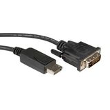 ROLINE DisplayPort Kabel DP Male - DVI Male (24+1) 5,0m