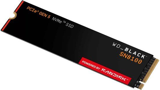 WD_BLACK Western Digital WD_BLACK SN8100 NVMe 8 TB M.2 PCI Express 5.0 TLC 3D NAND