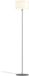 Eglo Tortora Vloerlamp - E27 - 160 cm - Chroom/Wit