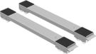 Étagère de lavage et de séchage réglable avec frein - équipée de roues - adaptée aux charges lourdes - capacité de charge 300 kg - hauteur réglable de 445 à 72 cm - couleur : gris