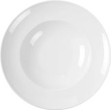 HENDI Wit pastabord – hotelporselein – versterkte randen – slijtvast – Ø 260 mm