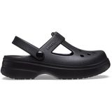 Crocs Mary Jane K Classic Clogs voor kinderen, uniseks, zwart, 36/37 EU