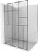 Mexen Kioto L paroi de douche Walk-in 90 x 200 cm, motif noir, blanc