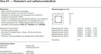 Gira Afdekraam 1f Gira E1 Zwart Mat