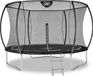 EXIT Black Edition Trampoline ø305cm - Sur Pieds - Rond - Trampoline Extérieure - Pour Enfants - Noir