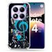 Cokitec Versterkte hoes voor Xiaomi Redmi Note 14 Pro 5G Muziek Cle Sol Blauw