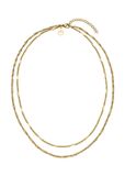 PURELEI Ketting Authentic Goud 50 cm Roestvrij staal 14 karaat Verguld Vrouwen
