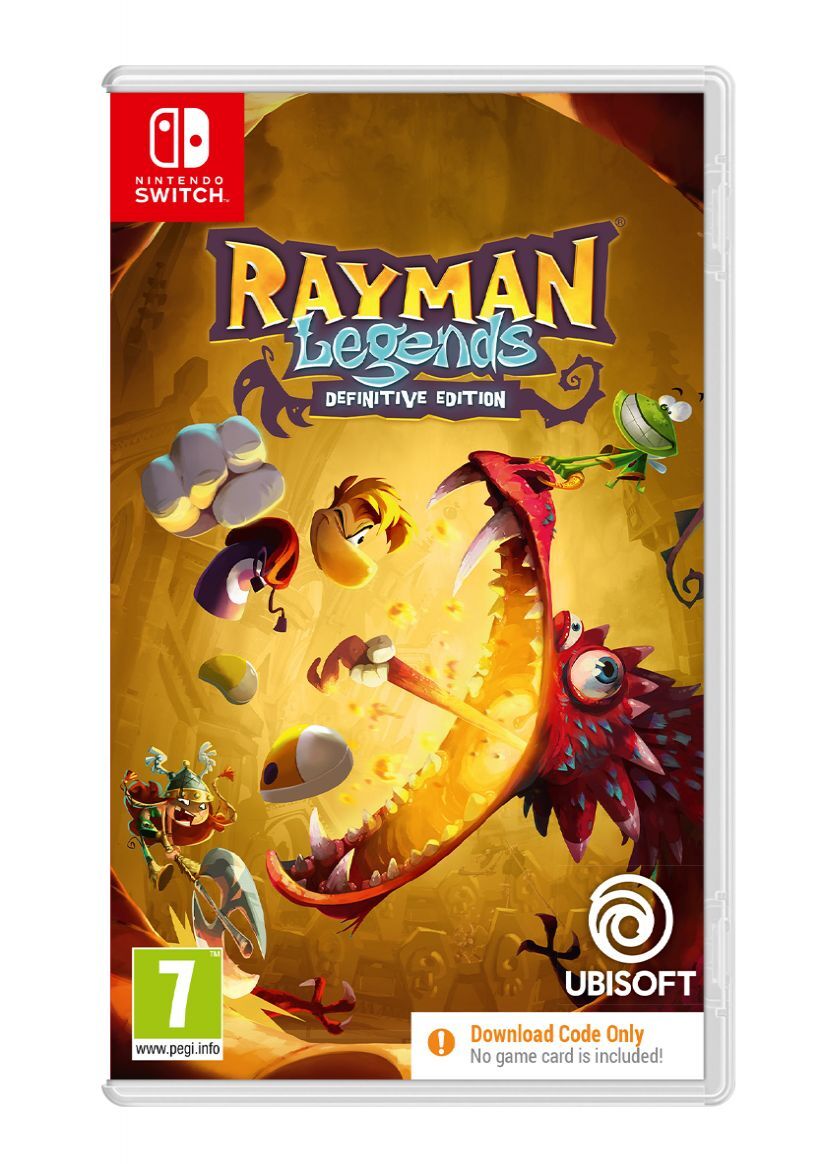 Ubisoft Rayman Legends Definitive Edition (Code in a Box) Nintendo Switch