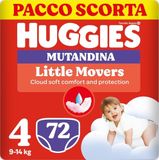Huggies Ultra Comfort luiers maat 4 (9-14 kg) - 72 stuks