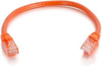 CablesToGo C2G 1 m Cat6 Booted Unshielded (UTP) netwerkpatchkabel - oranje