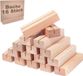 Bol 16 pièces porte-cartes en bois pour menus et photos