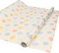 Shoppartners Bv Inpakpapier/cadeaupapier - 4x - ballonnen print gekleurd - 200 x 70 cm
