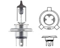 HELLA VALUEFIT Halogeen Gloeilamp - H4 - 12V - 100/90W - P43t-38