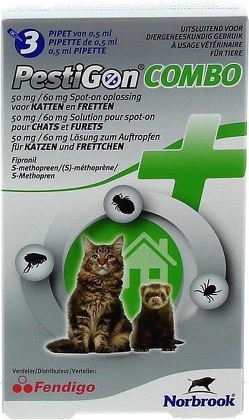 Pestigon Combo voor katten en fretten