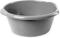 Hega hogar Hega Hoger Afwasteil - klein - 6L - rond - zilver - 32 x 13 cm