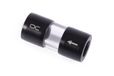 Alphacool 29142 Eiszapfen Acryl/Acetaal Inline Filter G1/4 Binnendraad (Zwart/Transparant)