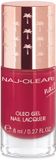 Naj-Oleari Oleo Gel Nail Lacquer 8 ml Rood Glans