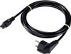 Sygonix SY-5043498 Câble d'alimentation pour ordinateur portable Noir 3,00 m