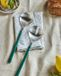 House Doctor Lata Couverts Vert - Set de 2