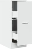 vidaXL Apothekerskast Wit 30x41x77,5 cm Bewerkt Hout