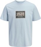JACK&JONES JJRAIN TEE SS CREW NECK JNR Jongens T-shirt Ronde hals Korte mouw Katoen Logo 152