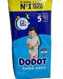 DODOT Pants Diapers Size 5, 11-16kg, 54 Count