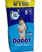 DODOT Pants Diapers Size 5, 11-16kg, 54 Count