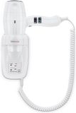 Valera SILENT JET PROTECT 586.10/044.06 - Hotelföhn met scheerstopcontact - Wandmodel - 2000W - Swiss made - Wit