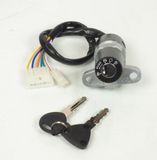 P2R Neiman-contactslot met sleutel voor motorfiets Rieju 50 MRX na 2001, 6 draden, zwart, nieuw
