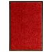 vidaXL Deurmat wasbaar 40x60 cm rood