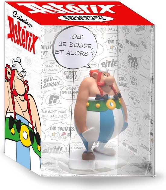 Plastoy Astérix Obelix "Yes I am grumpy, so what?" Figure