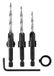 Irwin Tools 1882793 SPEEDBOR Verzinkboor Houtboor, 4-delig