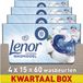 Lenor All-in-1 Wasmiddel Pods - Katoen Fris - 4 x 15 stuks