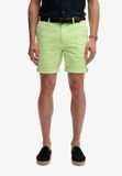 Superdry Premium Regular Chino Shorts Heren Korte Broeken Groen W36