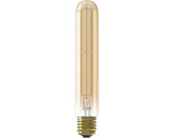 Calex Filament LED Tube Bulb E27 4.5W 470lm 2100K Gold Dimmable Ø3.2x18.5cm T32