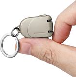 Markenlos Holland Connections Draagbare opvouwbare nagelknipper met sleutelhanger - compact en lichtgewicht roestvrij staal