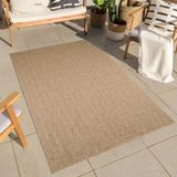 Atout Ciel Tapijt voor binnen en buiten, jute-effect, 160 x 230 cm, beige