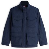 Tommy Hilfiger Heren Gewatteerde Jas XL Polyester Blauw