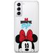 ERT GROUP mobiel telefoonhoesje voor Samsung S21 origineel en officieel erkend Disney patroon Minnie 027