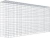 Gabionne à fixer Type 4 200 cm x 100 cm x 30 cm (L x H x P), maille 5 cm x 5 cm, spirale
