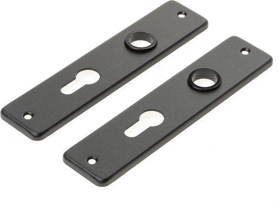 Ami bv(e) Schild - Zwart - Aluminium - VEILIG - Aluminium binnendeurschild rechthoekig 180x41x6 mm PC55, zwart