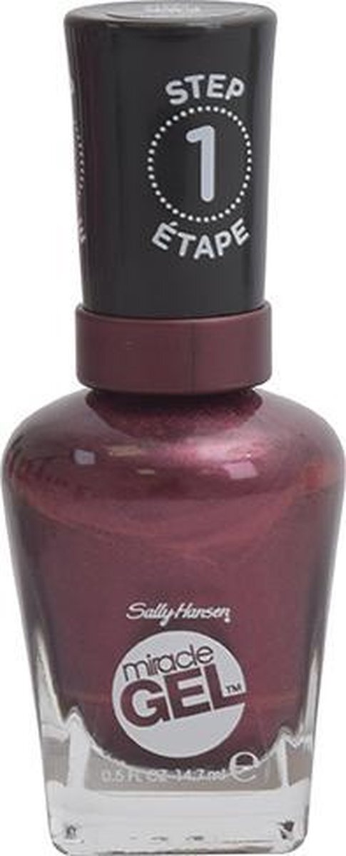 Sally Hansen - Miracle Gel - Nail Polish 14.7Ml 482 Walk The Wine