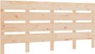 vidaXL Hoofdbord 160x3x80 cm Massief Grenenhout