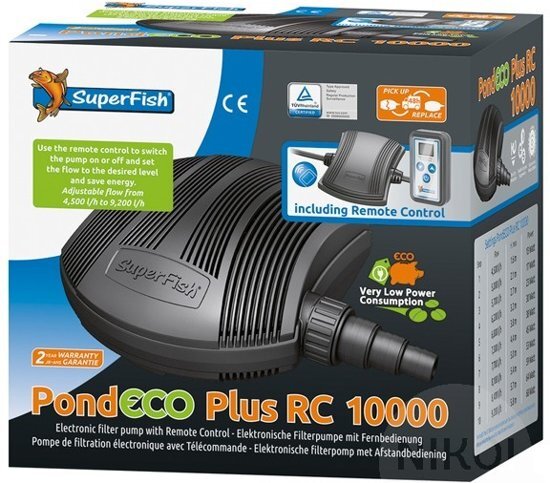 SuperFish Pond Eco Plus RC 10000