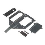 Chassis Losi Chassis Motor & Batterij afdekplaten: Super Rock Rey