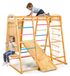 StarTech Kinder Klimrek Indoor, Hout - 9-in-1 Montessori Speelplaats Set - Draagvermogen tot 113 kg - Met glijbaan en schommel - Met ladders en klimnet - Geschikt voor woningen en kinderkamers